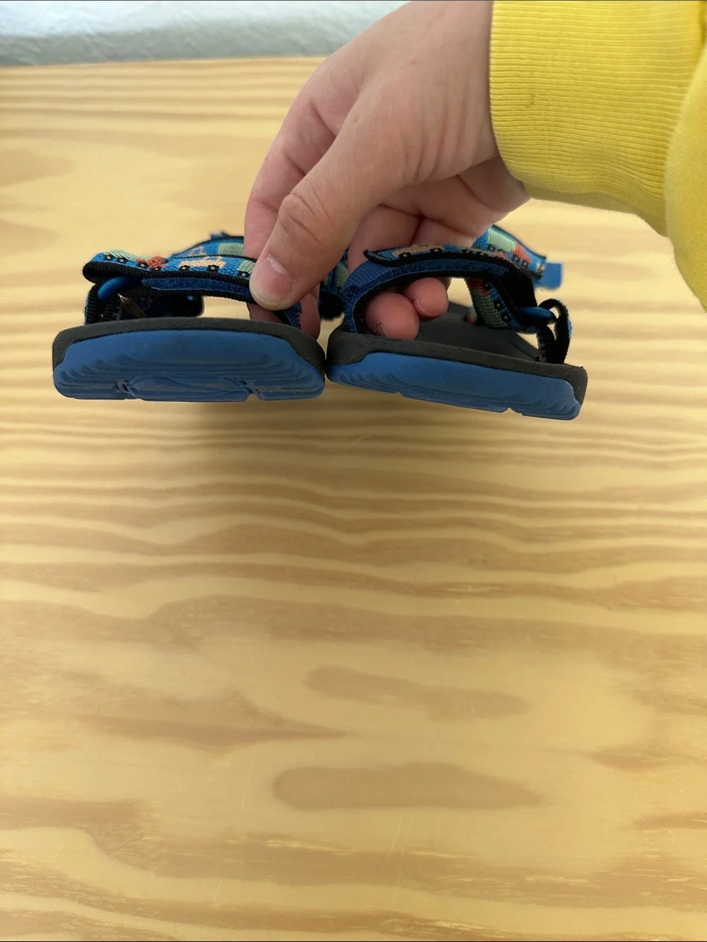 Teva Kids Blue Multi‑Vehicle Strap Sandal